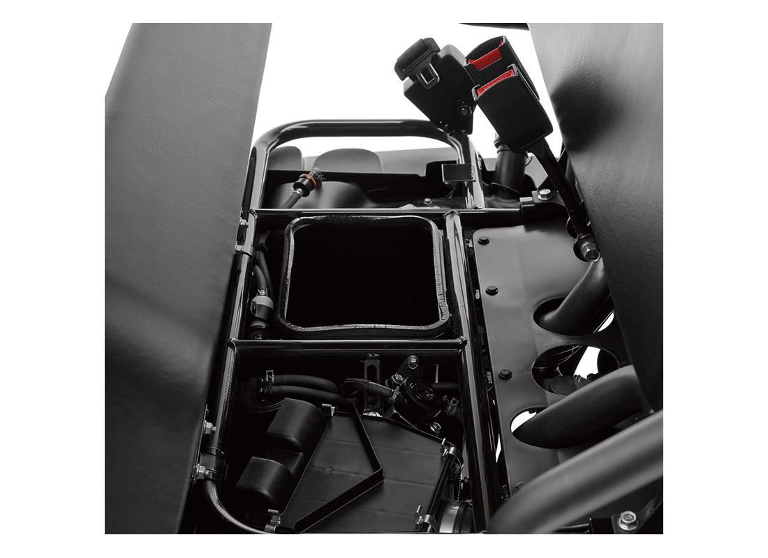Underseat storage bin Kawasaki