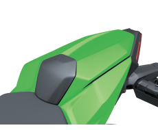 Single seat cover Candy Lime Green Type3 (51P) Kawasaki