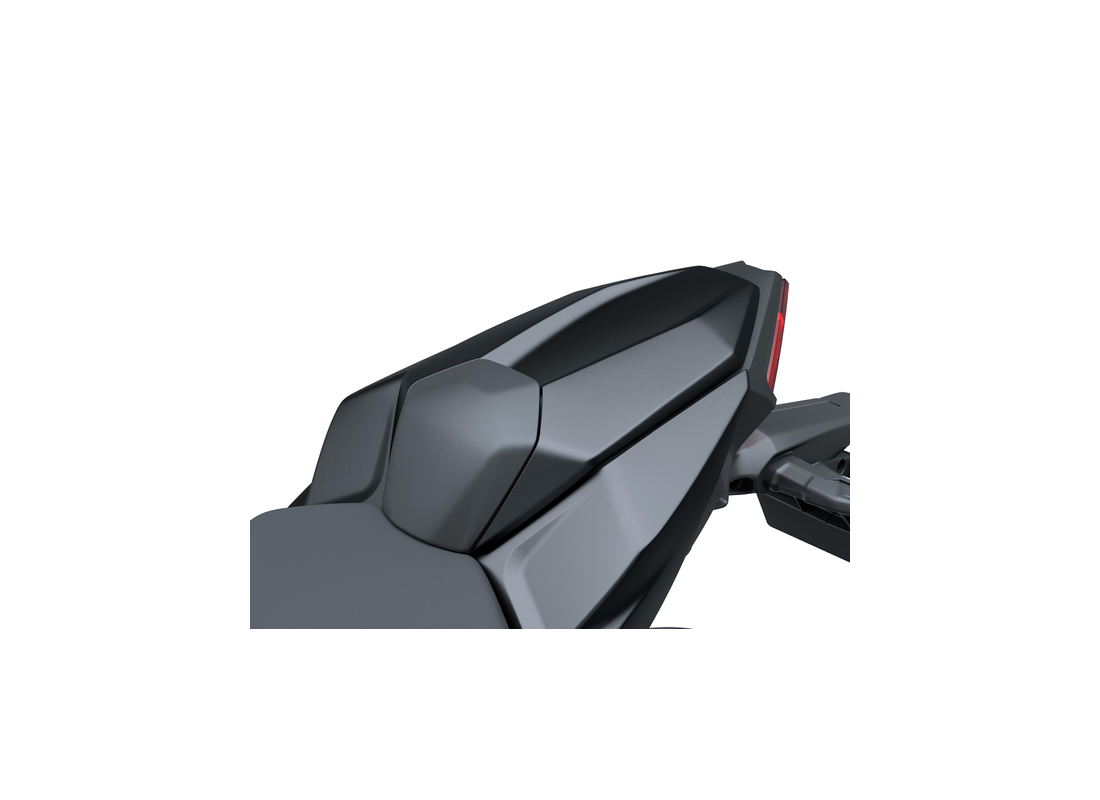 Single seat cover Metallic Carbon Grey (51A) Kawasaki