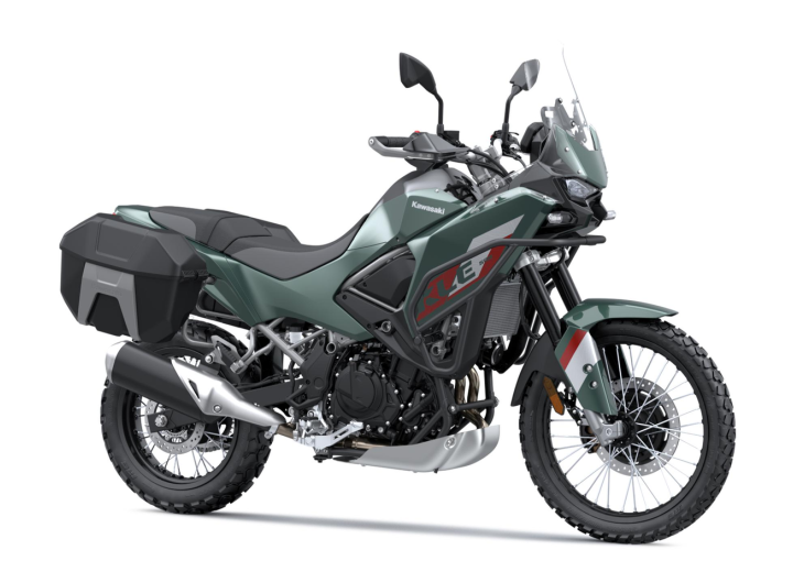 Pakiet SE Adventure Tourer KLE500SE Metallic Bluish Green 2026