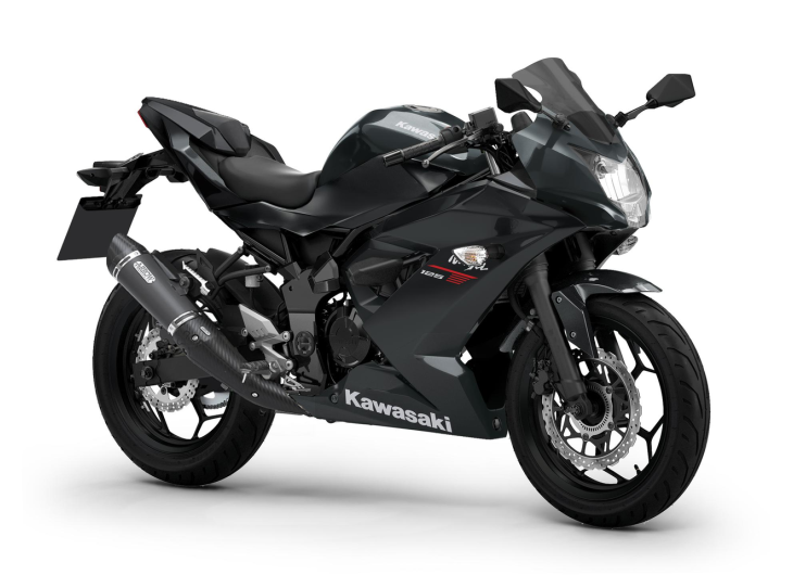 Pakiet SE Performance Ninja 125 Ebony / Metallic Carbon Gray 2026