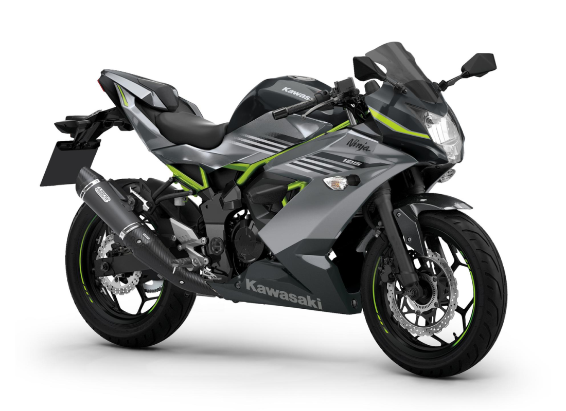Accessories SE Performance Ninja 125 Metallic Graphite Gray / Metallic Spark Black 2026