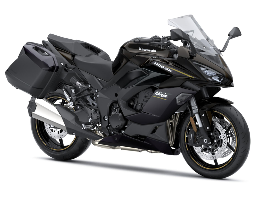 Pakiet SE Tourer Ninja 1100SX Metallic Brilliant Golden Black / Metallic Carbon Gray 2026