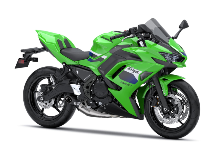 Pakiet SE Performance Akrapovič Ninja 650 Lime Green 2026