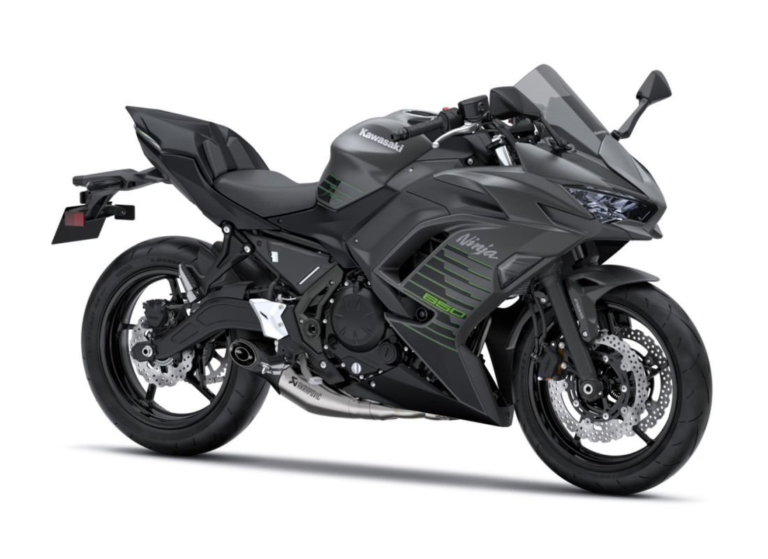 Pakiet SE Performance Akrapovič Ninja 650 Metallic Matte Graphensteel Gray / Metallic Flat Spark Black 2026