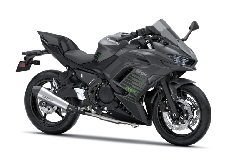Pakiet SE Performance Arrow Ninja 650  Metallic Matte Graphenesteel Gray / Metallic Flat Spark Black 2026