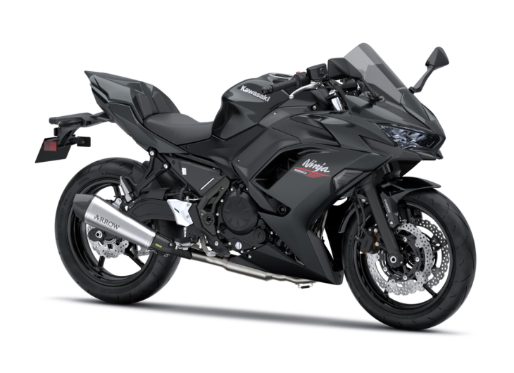 Pakiet SE Performance Arrow Ninja 650 Metallic Flat Spark Black / Metallic Carbon Gray 2026