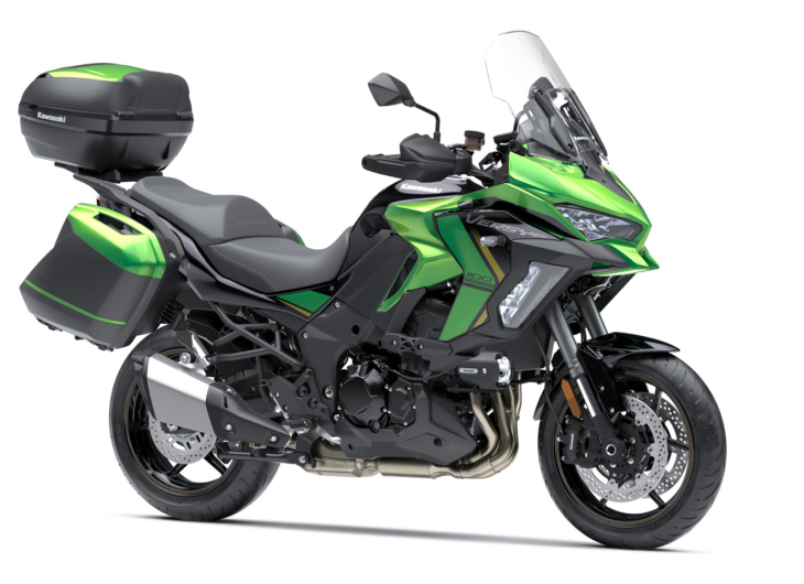 Пакет SE Grand Tourer Versys 1100SE Emerald Blazed Green / Metallic Diablo Black 2026