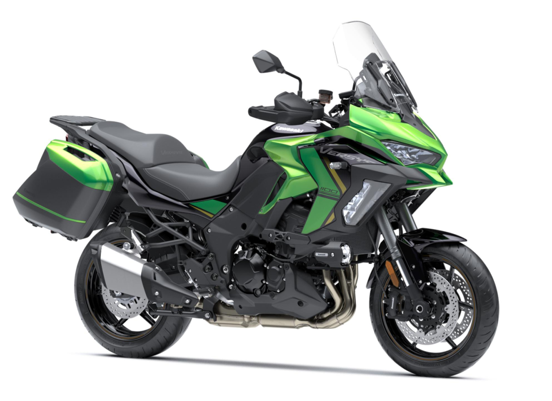 Accessories SE Tourer+ Versys 1100SE Emerald Blazed Green / Metallic Diablo Black 2026