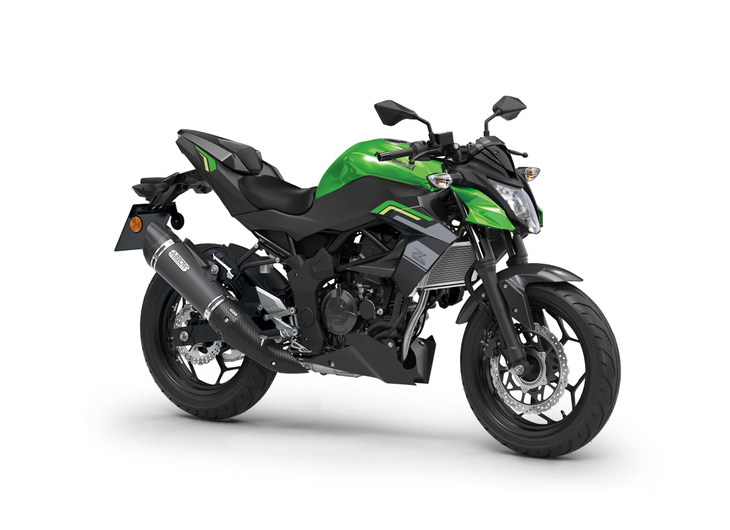Pakiet SE Performance Z125 Candy Lime Green / Metallic Spark Black 2026