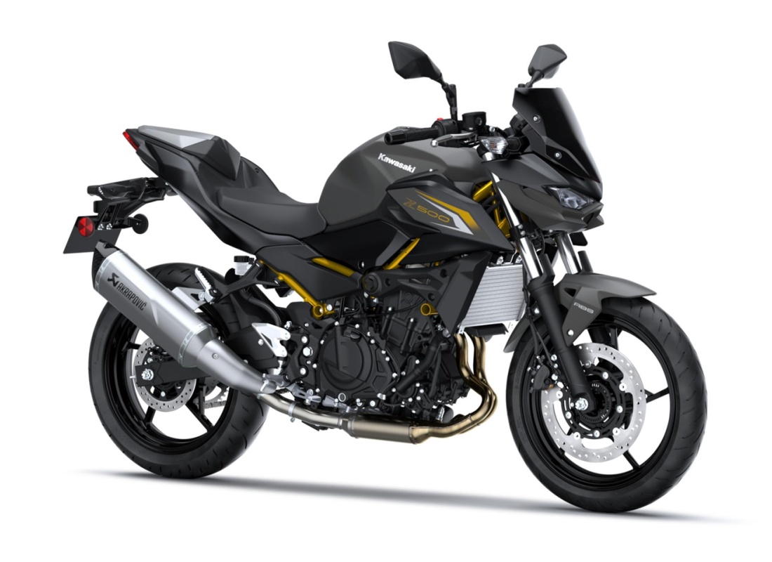 Pakiet SE Performance Akrapovič Z500 Metallic Matte Graphenesteel Gray / Metallic Flat Spark Black 2026