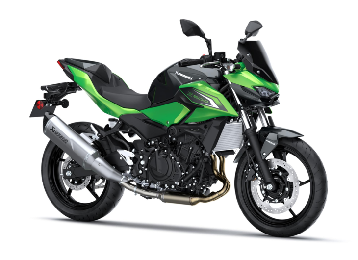 Accessories SE Performance Akrapovič Z500 Candy Lime Green / Metallic Carbon Gray 2026