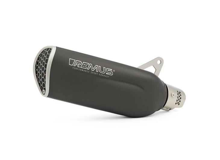 Sports exhaust Silver Trim Remus