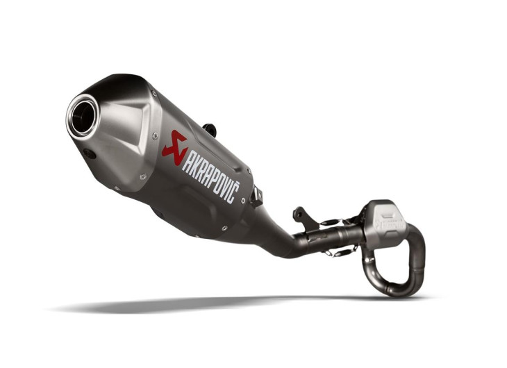 Kompletny układ wydechowy Titanium Akrapovič