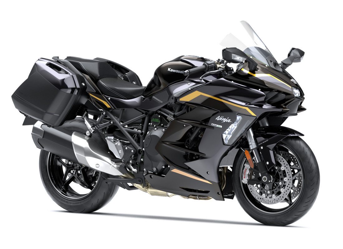 Пакет SE Tourer Ninja H2 SX SE Metallic Brilliant Golden Black / Metallic Diablo Black 2026