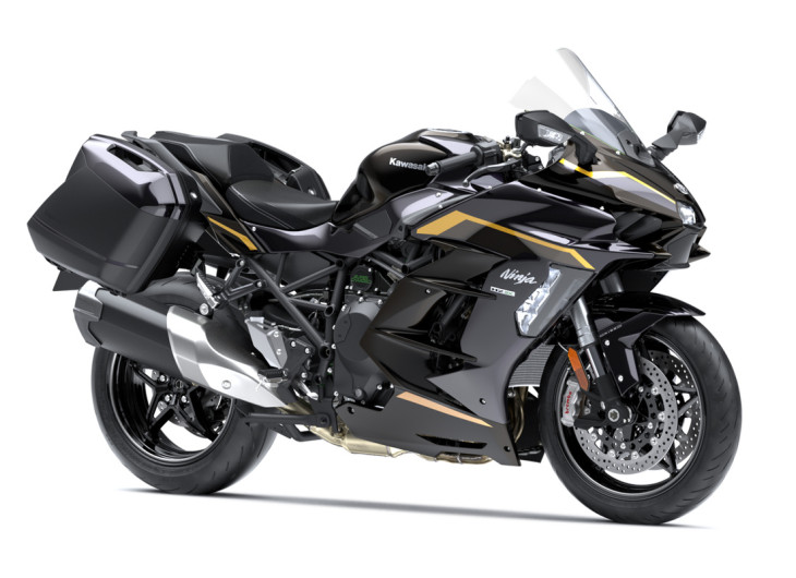 Пакет SE Tourer Ninja H2 SX SE Metallic Brilliant Golden Black / Metallic Diablo Black 2026