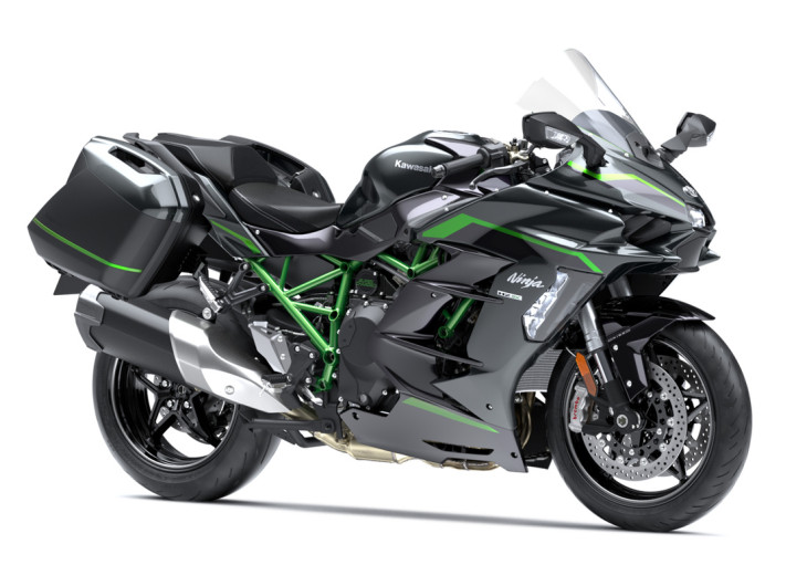 Pakiet SE Tourer Ninja H2 SX SE Metallic Carbon Gray / Metallic Diablo Black 2026