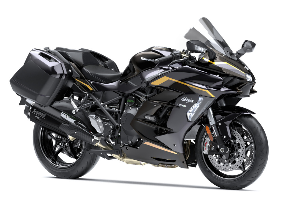 Accessories SE Performance Tourer Ninja H2 SX SE Metallic Brilliant Golden Black / Metallic Diablo Black 2026