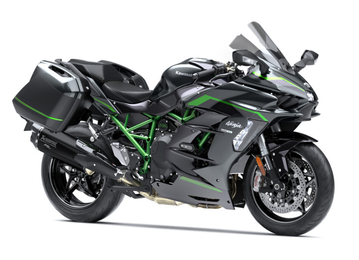 Pakiet SE Performance Tourer Ninja H2 SX SE Metallic Carbon Gray / Metallic Diablo Black 2026