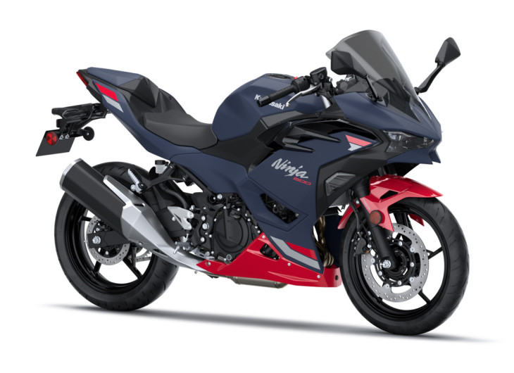 Pakiet SE Sport Ninja 500SE Metallic Matte Twilight Blue / Candy Persimmon Red 2026