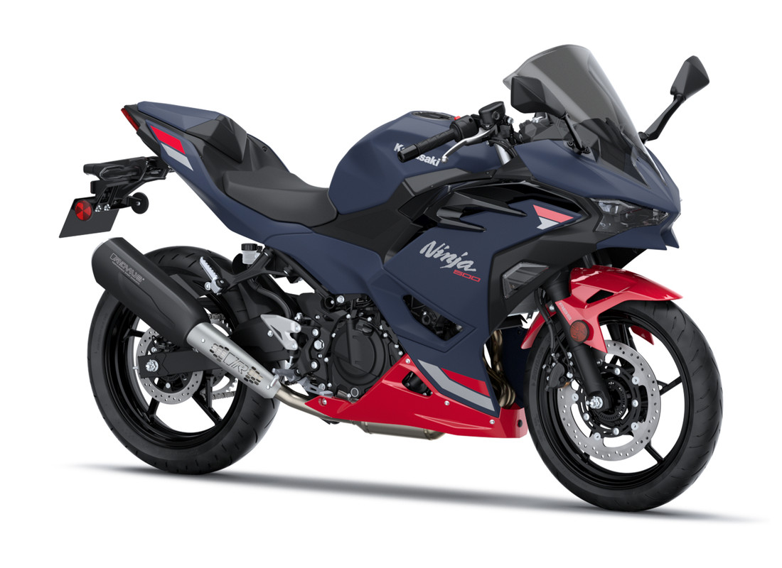 Pakiet SE Performance Remus Ninja 500SE Metallic Matte Twilight Blue / Candy Persimmon Red 2026