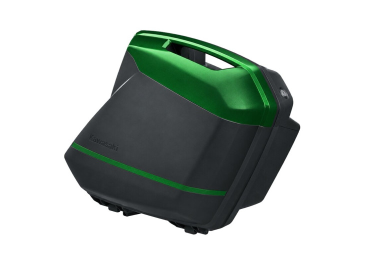 Pannier covers Emerald Blazed Green (60R) Kawasaki