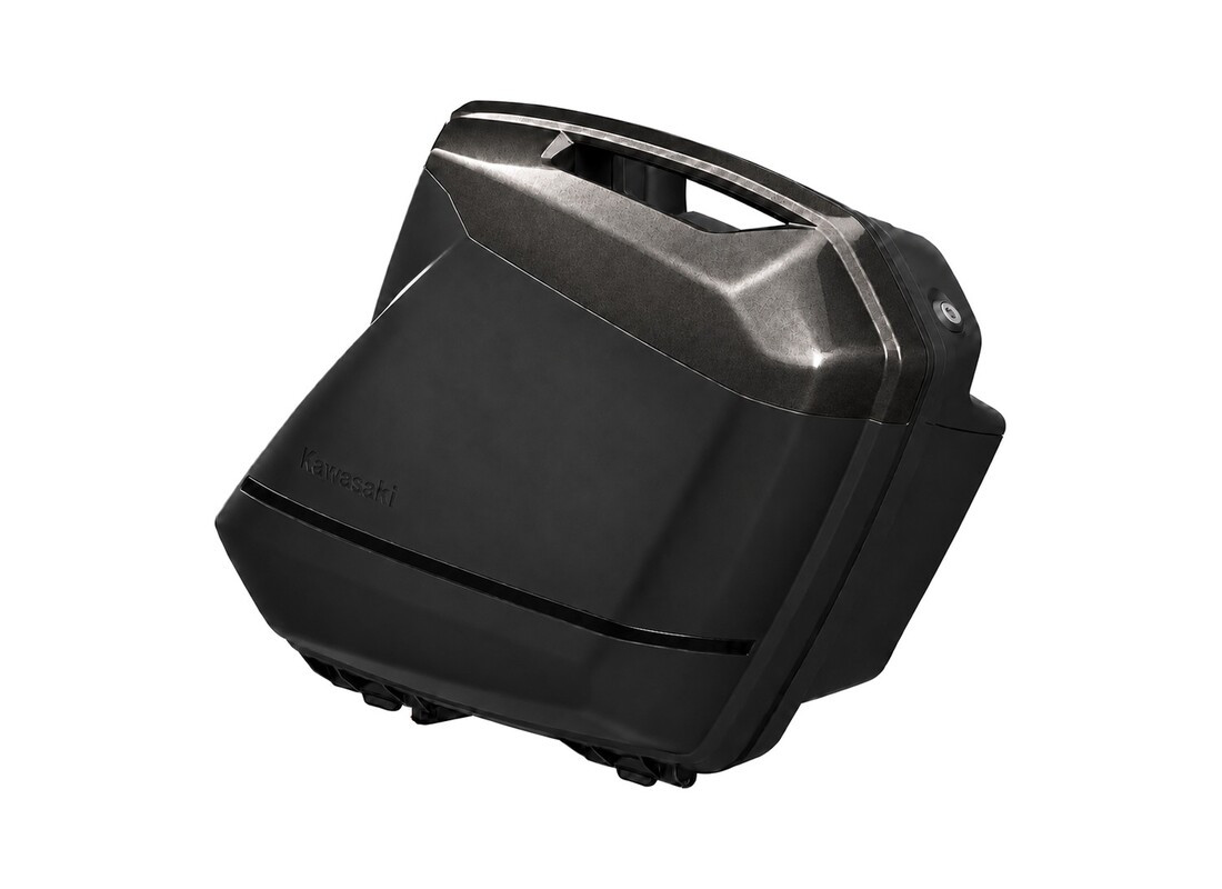 Nakładki kufrów bocznych Metallic Carbon Gray (51A) Kawasaki