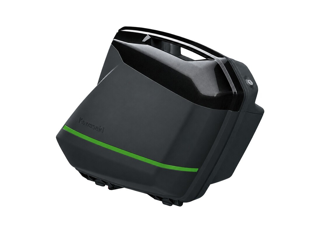 Накладки на бічні кофри Metallic Spark Black (660) Kawasaki