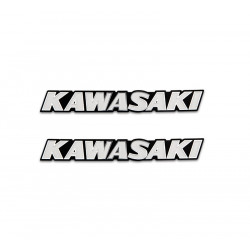 Tank Emblem Set "KAWASAKI"...