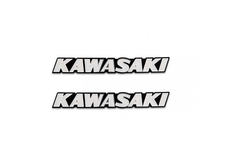 Tank Emblem Set "KAWASAKI" for Z650RS