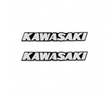 Zestaw emblematów Kawasaki na bak