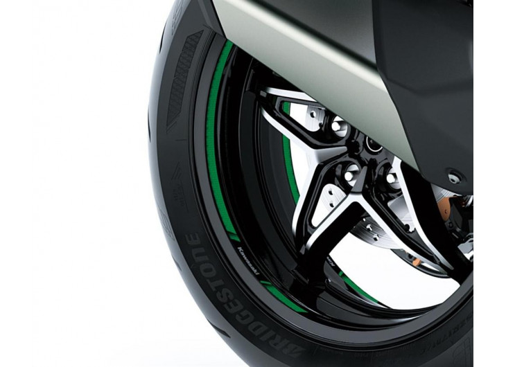 Wheel rim tape kit green (ZXT02A) Kawasaki