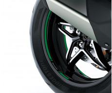 Wheel rim tape kit green (ZXT02A) Kawasaki