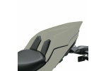 Pillion seat cover Metallic Flat Raw Titanium (725) Kawasaki