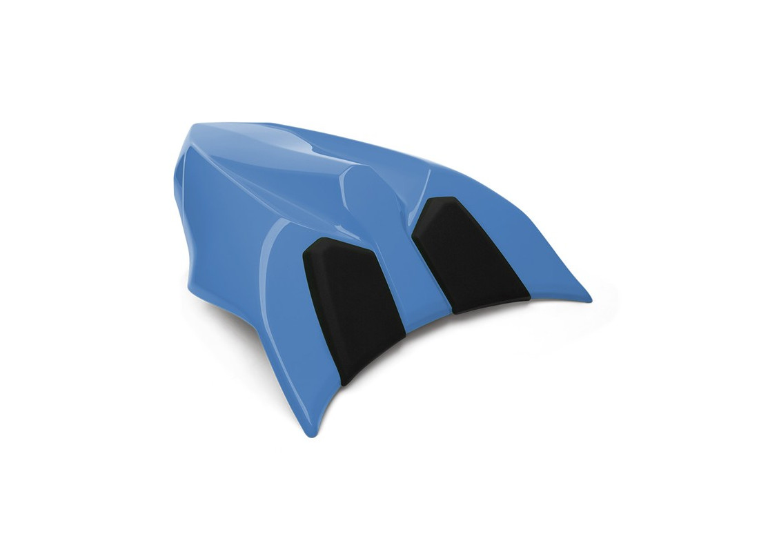 Pillion seat cover Candy Plasma Blue (723) Kawasaki