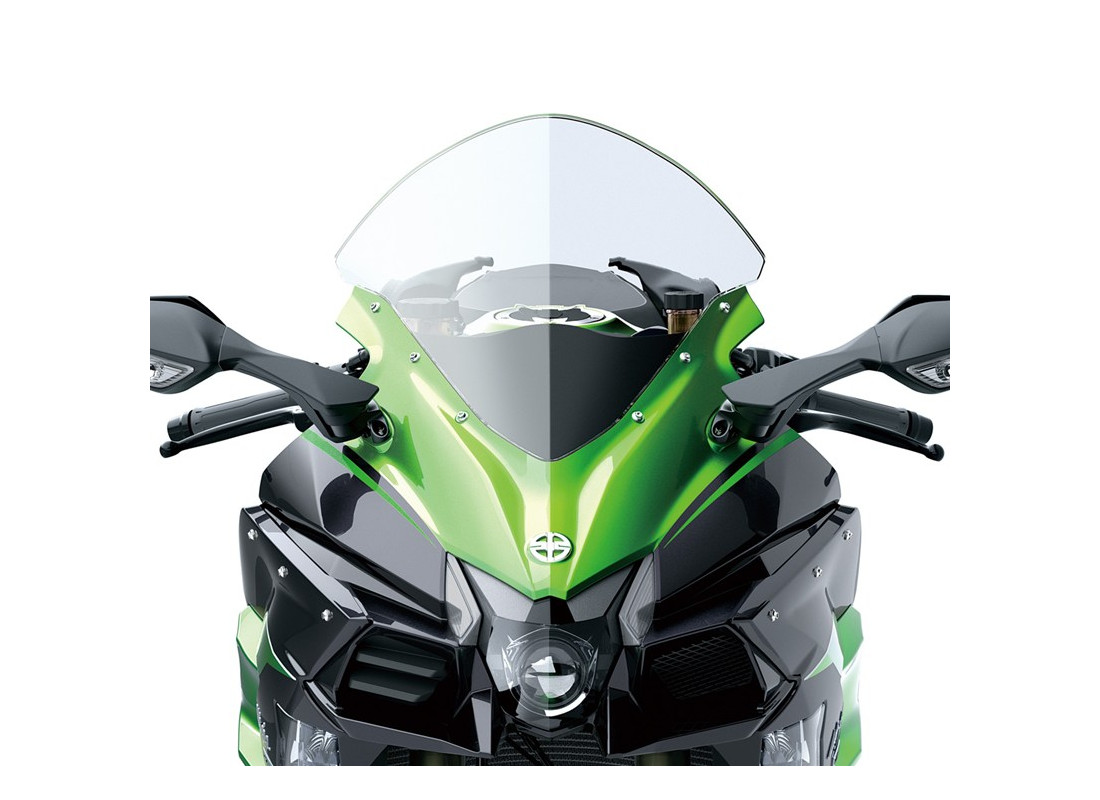 Large windshield Clear Kawasaki