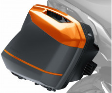 Pannier covers Candy Metal Furnace Orange (62J) Kawasaki