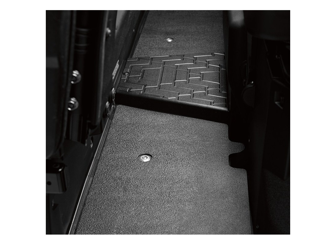 Rear floor mat set Kawasaki