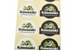 Giftwrap stickers Kawasaki