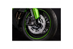 Wheel pin stripes Green Kawasaki