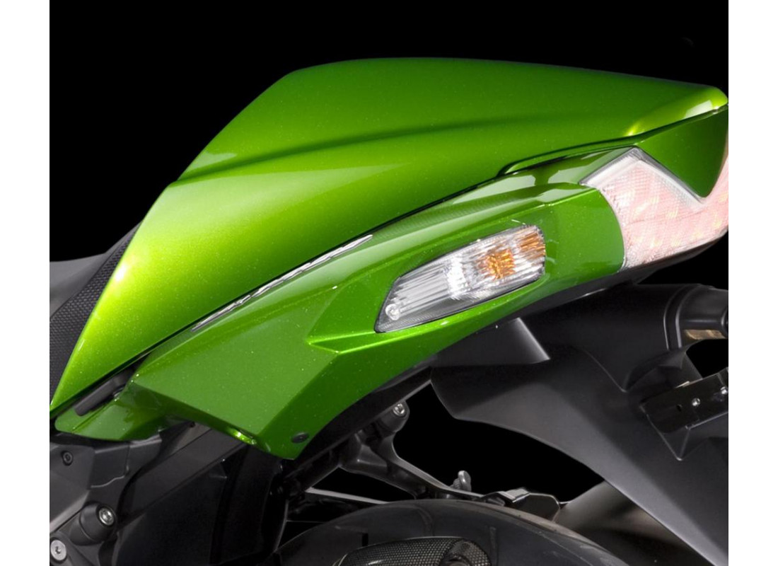 Nakładka tylnego siedzenia Golden Blazed Green/Metallic Carbon Gray Kawasaki
