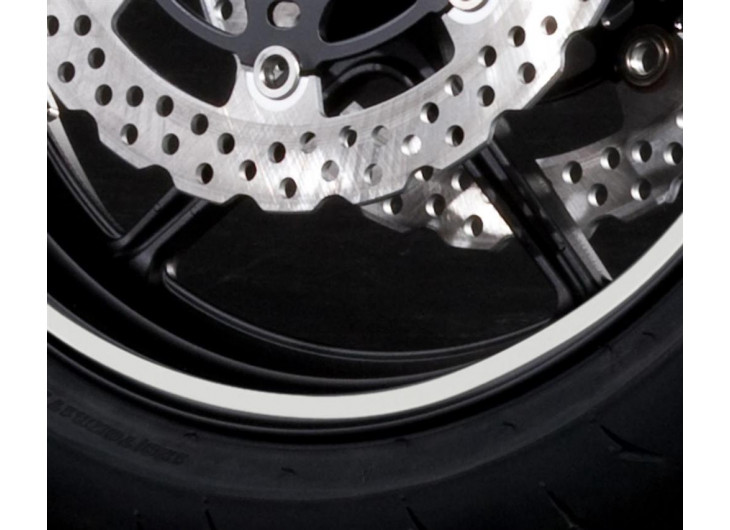Wheel rim tape Pearl Stardust White (25Y) Kawasaki