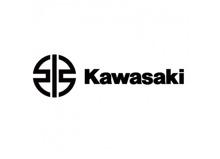 Chromowana osłona tłumika - pierścień wykańczający Kawasaki