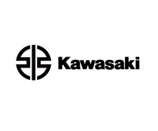 Chromowana osłona tłumika - pierścień wykańczający Kawasaki