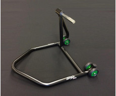 Bike-specific pin for rear paddock stand Kawasaki