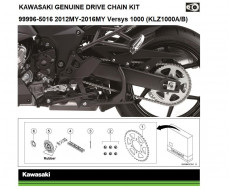 Genuine chain kitVersys 1000 Kawasaki