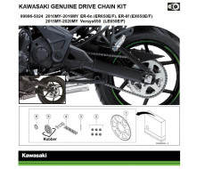 Genuine chain kitER-6n/f i Versys/Versys 650 Kawasaki
