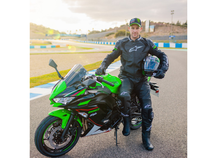 Spodnie motocyklowe męskie Pisa Kawasaki