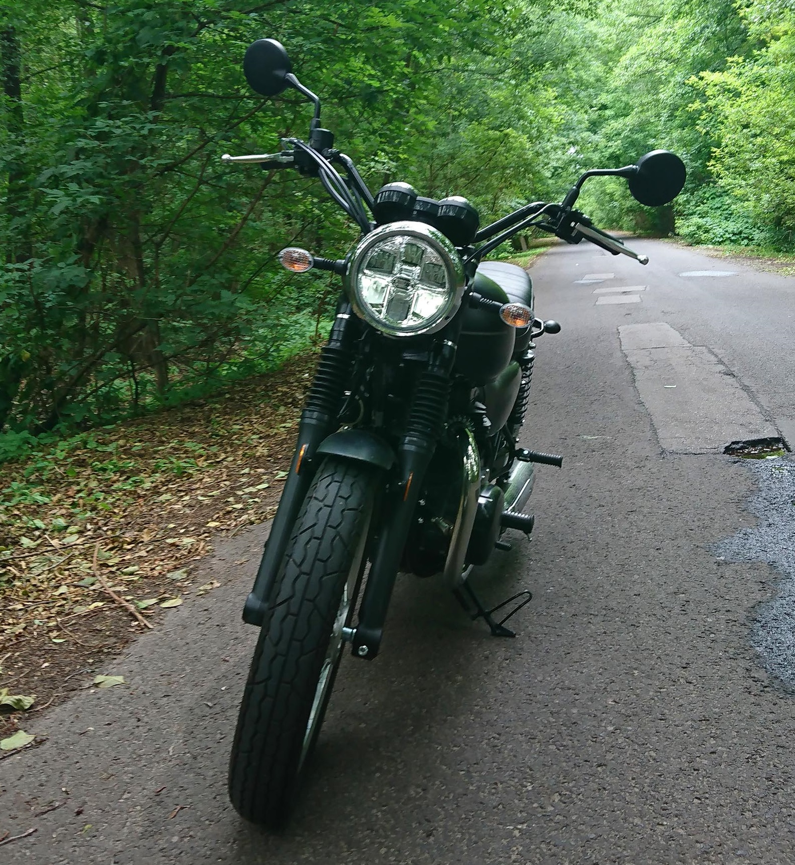 Kawasaki W800 Street - Klasyczny motocykl w nowym wydaniu