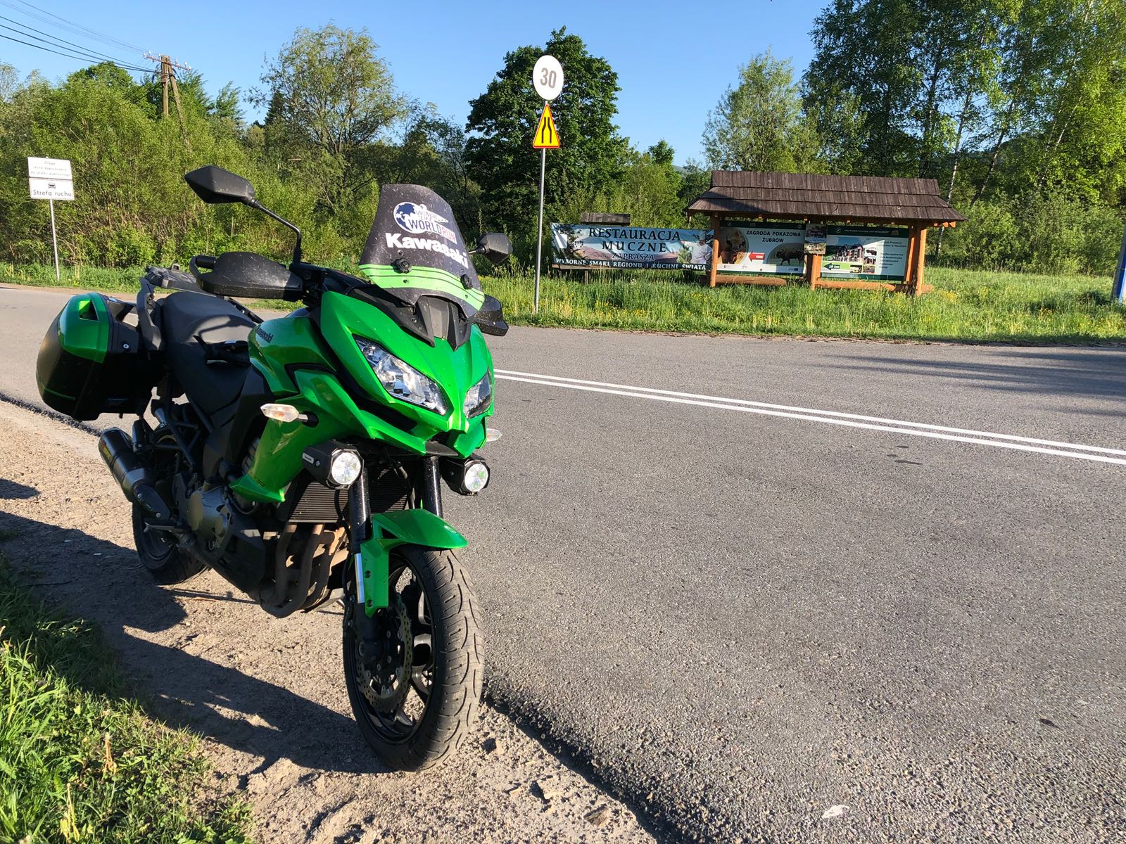 Motocyklowy weekend w Bieszczadach